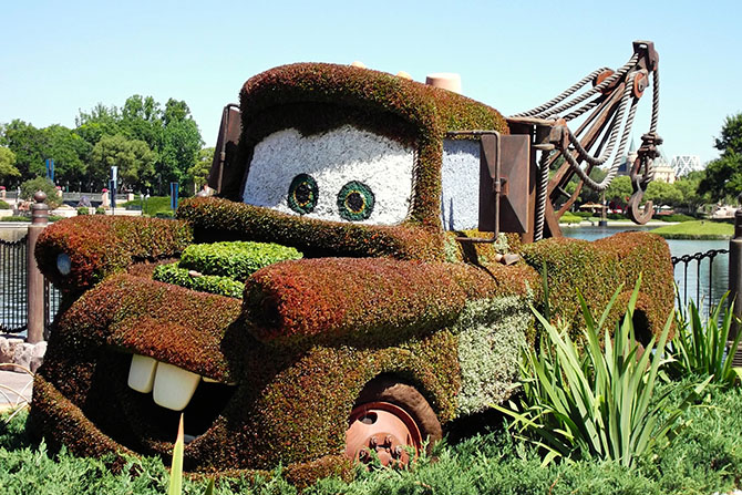 Mater Epcot Flower Garden Festival