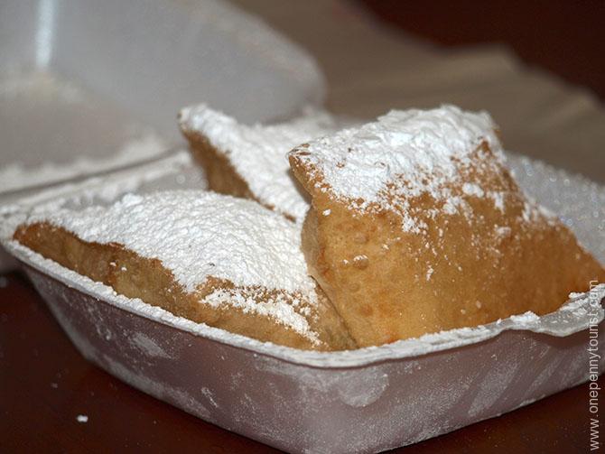 Would you like some Beignets with your sugar? From Port Orleans French Quarter, Walt Disney World, Orlando, Florida. www.onepennytourist.com