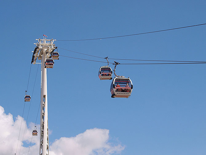 Emirates Air Line: London’s only Cable Car