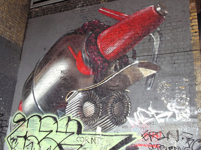 Soda Syphon Street Art Clink Street