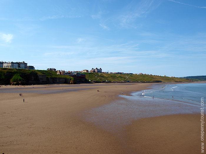 Day Trip to Whitby beach in North Yorkshire. Beautiful and huge!
