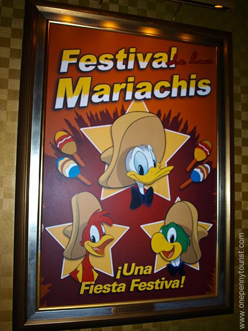 Mickey's Philharmagic Posters as you enter the show (Magic Kingdom, Walt Disney World)