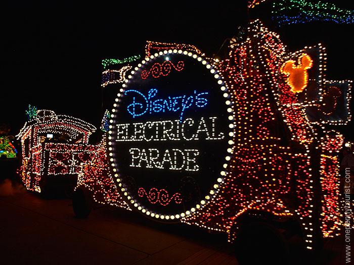 Disney's Main Street Electrical Parade in the Magic Kingdom at Walt Disney World