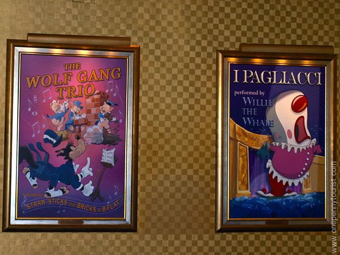 Mickey's Philharmagic Posters as you enter the show (Magic Kingdom, Walt Disney World)