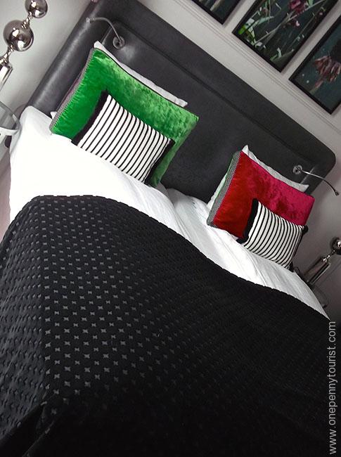 Absalon Hotel in Copenhagen - Grass themed bedroom. OnePennyTourist.com