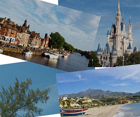 Newsletter Wallpapers including Magic Kingdom and European cities
